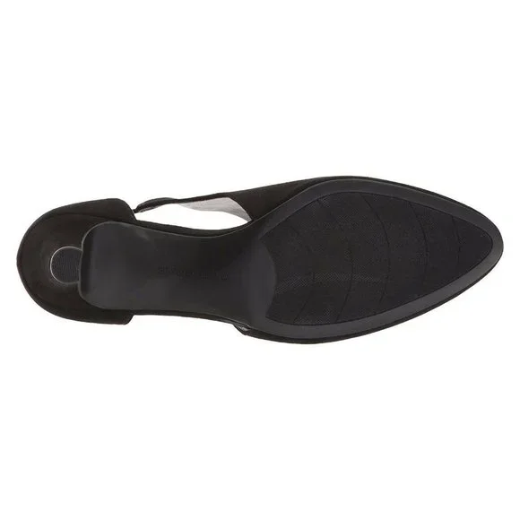 Bandolino Wardell Women’s Faux Suede Black Pumps 9 M US 25033009-9×0 NWOB - Picture 3 of 3